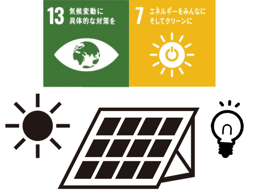 太陽光発電で創エネ